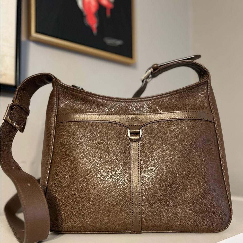 Long Champ Limited Edition Leather Bag